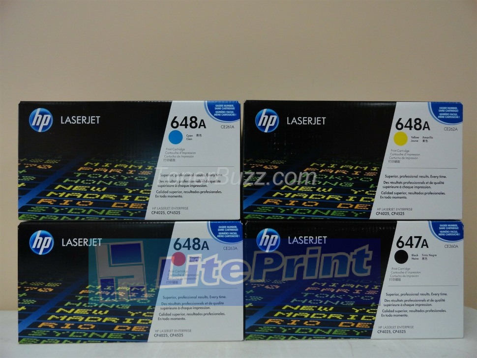 Заправка картриджа HP Color LaserJet CP4020/ CP4025/ CP4520/ CP4525, CE261A, C,M,Y голубой, 11K