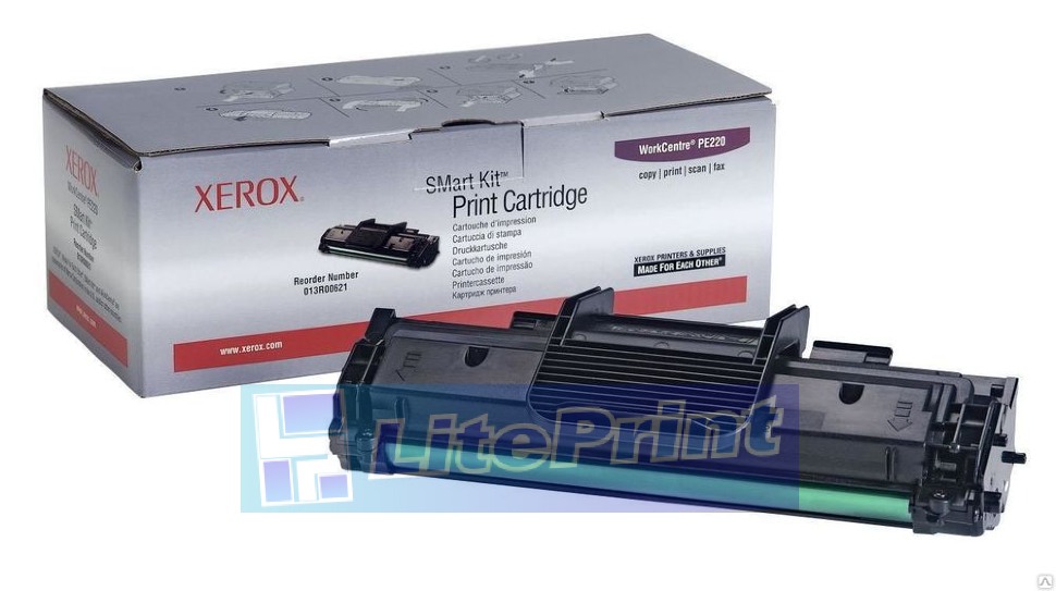 Заправка картриджа Xerox WorkCentre / WC-PE220, 013R00621, 3К