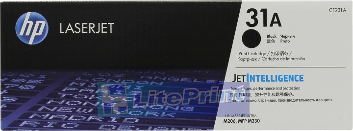 Заправка картриджа HP LaserJetPro M206, M230, CF231A, 1,6K