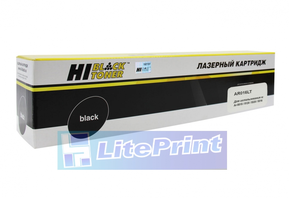 Тонер-картридж Hi-Black (HB-AR016LT) для Sharp AR-5015/5120/5320/5316, 9К 