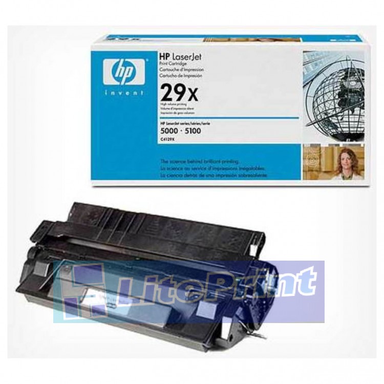 Заправка картриджа HP LaserJet 5000/5100 - C4129X, 10K