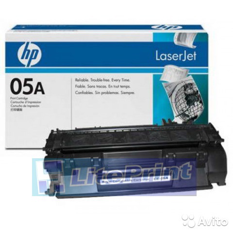 Заправка картриджа HP LaserJet P2055/ P2035 - CE505A, 2,3K