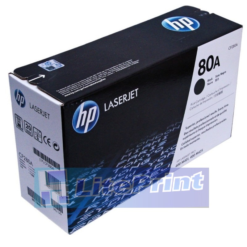 Заправка картриджа HP LaserJet PRO 400 M401/ M425 - CF280A, 2,7K