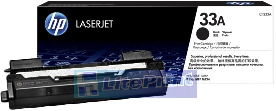 Заправка картриджа LaserJetUltra MFP M134a - CF233A, 2,3K
