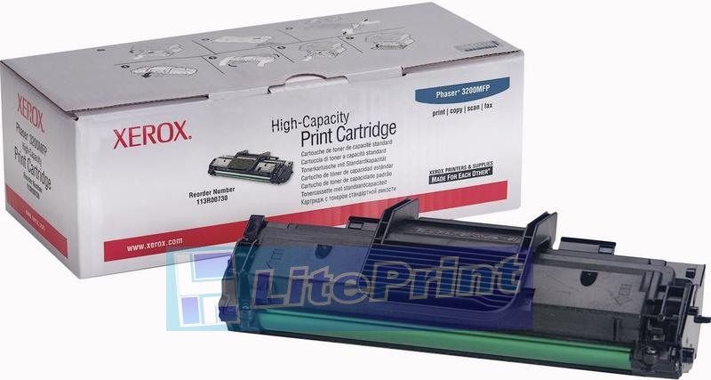 Заправка картриджа Xerox Phaser 3200MFP, 113R00730, 3K