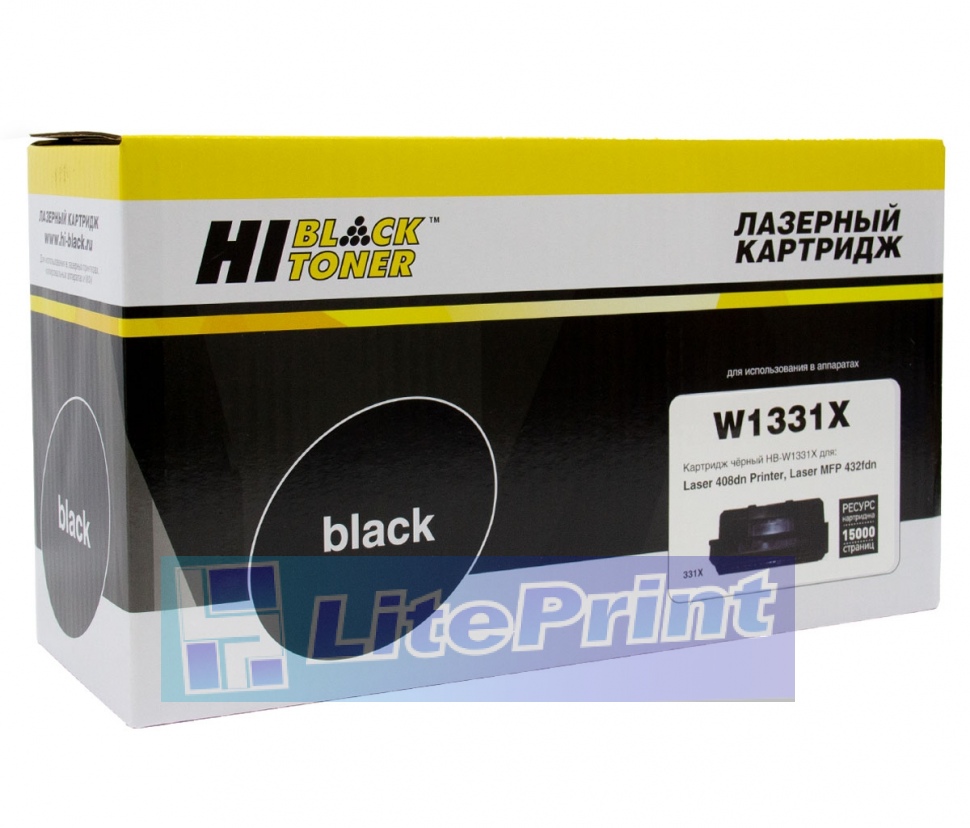 Тонер-картридж Hi-Black (HB-W1331X) для HP Laser 408/432, 15K 
